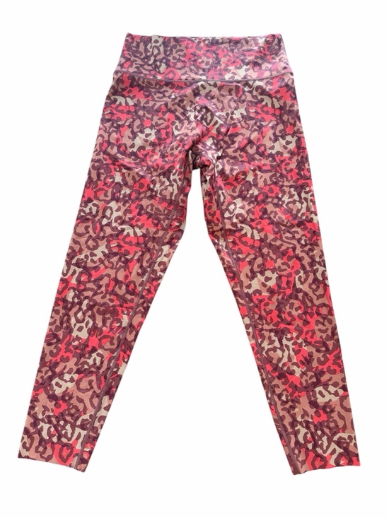aerie Pants - Aerie Offline Goals 7/8 High Rise Animal Print Red Brown Leggings - size XL
